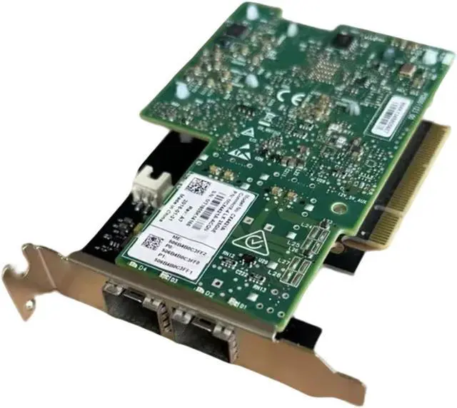 Alt view image 3 of 3 - CX4421A for MCX4421A ACQN OCP NIC Host Manage 25GbE 2Port SFP28 ConnectX-4 LX 25GbE Network Card Expansion Card(Low Baffle)