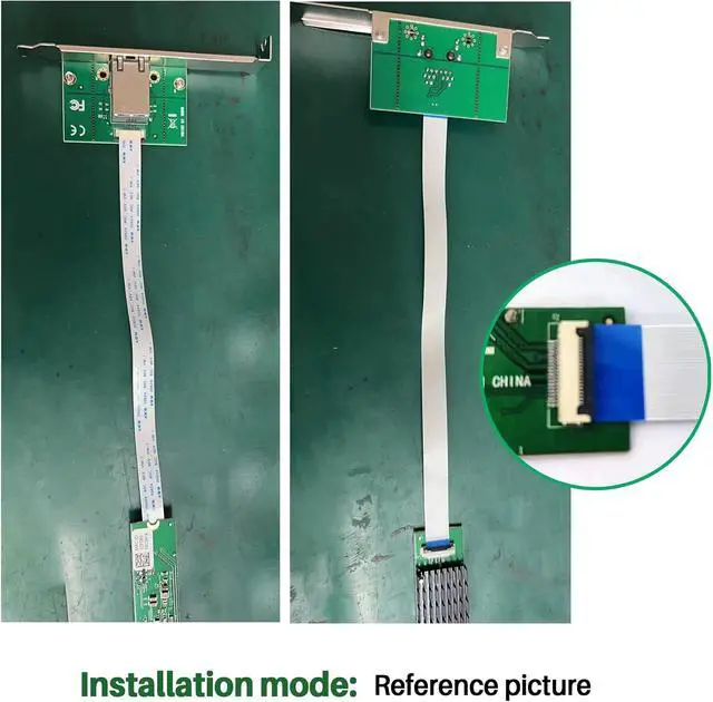Alt view image 4 of 6 - M.2 B+M AQC107 10G Network Card, Green, 500377271