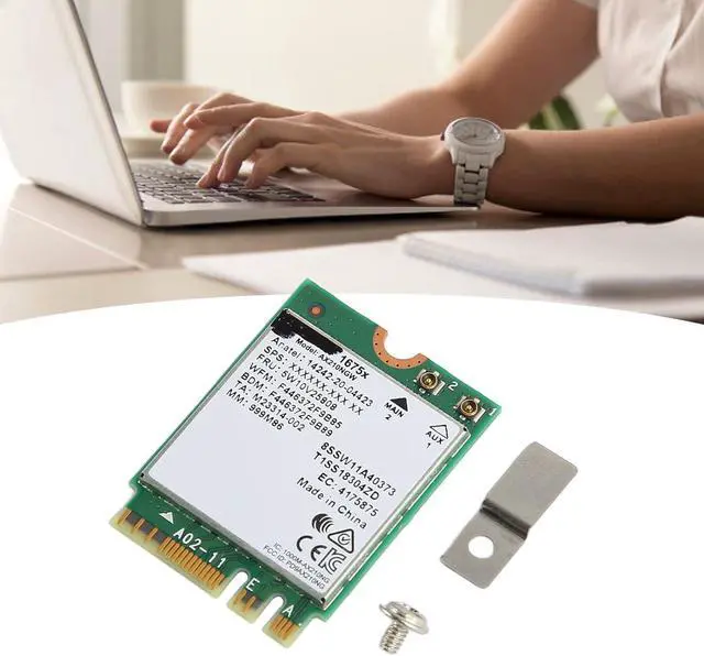 Alt view image 5 of 7 - Wireless Card, Supports Wi Fi 6e Three Frequencies, PCB Circuitry Module Board for Windows 10 11, Linux, Chrome OS
