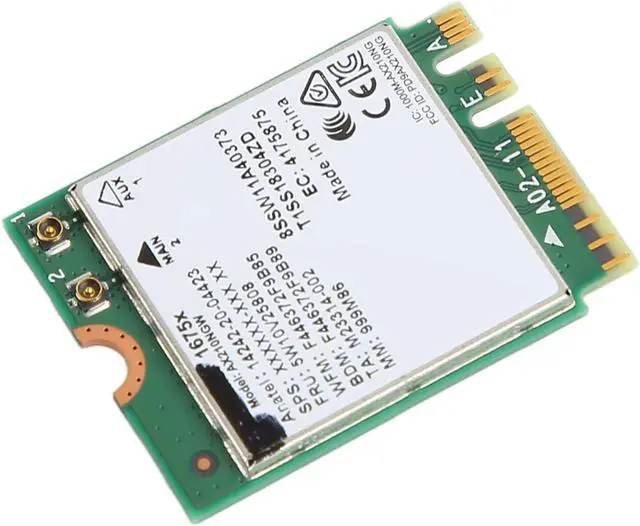 Alt view image 7 of 7 - Wireless Card, Supports Wi Fi 6e Three Frequencies, PCB Circuitry Module Board for Windows 10 11, Linux, Chrome OS