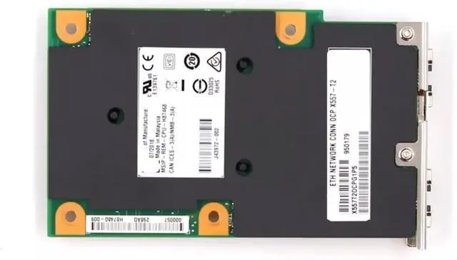 Alt view image 3 of 4 - Dual Port 10Gbps Ethernet NIC X557-T2/X557T2OCPG1P5/H87480-009 OCP G1 Server Network Card High-Speed Data Transfer