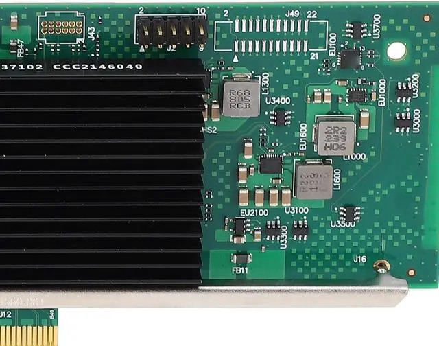 Alt view image 6 of 7 - PCI E 4.0 Network Card Dual Port NIC PCI E 4.0 Ethernet Network Adapter 25GbE PCIe Network Card Network Card Ethernet Card 2 Port PCIe Network Card 25GbE NIC Network Card