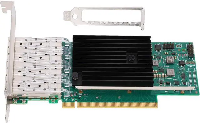Alt view image 6 of 7 - GOWENIC 25G Ethernet Network Card, Technology, Stable and Efficient Network Connection, with Low Profile Stand, for Wins 10 11