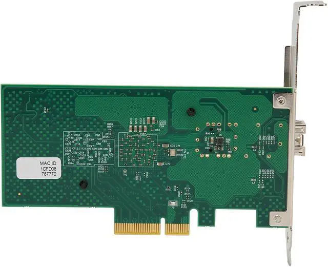 Alt view image 4 of 7 - 10000Mbps PCIe Network Card with 82599EN Chip, Gigabit Ethernet Server Adapter, PCI Express X4 Interface, SFP LC Optical Connectivity, Supports Multiple OS for Stable Long Distan