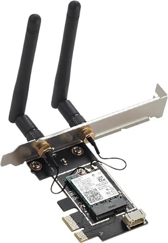 Main image of Wireletss WF 7 Be200 Pci-E Network Card Bluetuth 5.4 Tri Band 2.4G & 5G & 6Ghz 8774Mbps Be200Ngw Chip 802.11Be