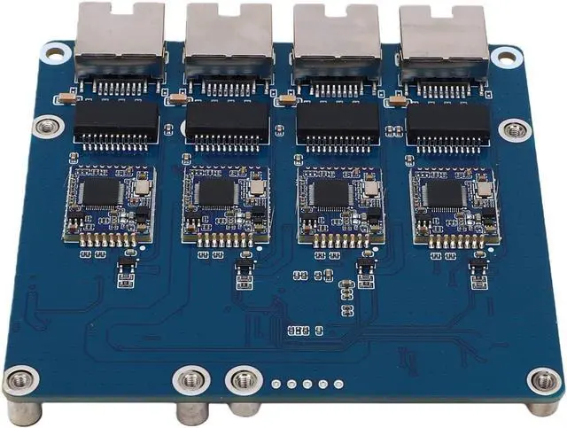 Alt view image 7 of 7 - 4 Channel 2.5G Ethernet Expansion Card, 10 100 1000 2500Mbps, Plug & Play, Quad Port Multi Gigabit Network Interface Card