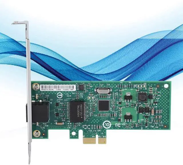 Alt view image 2 of 7 - 10 100 1000Mbps Gigabit Ethernet,PCI e Network Adapter (NIC) with 82574L Chip, NIC LED Indicator, for Win98se Me NT 2000 Win7