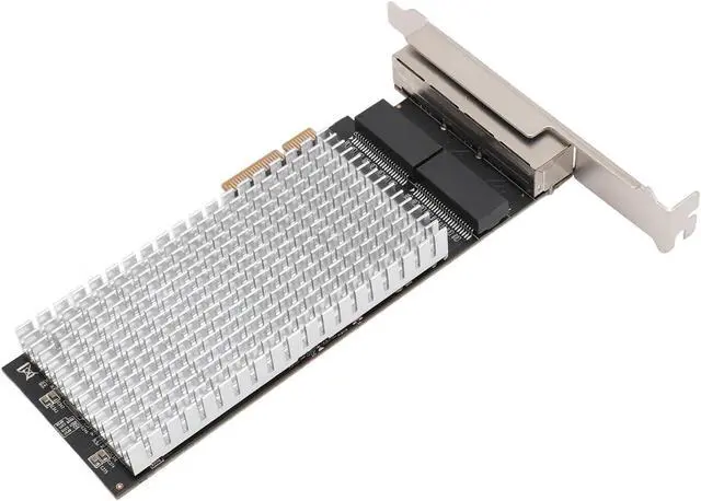 Alt view image 6 of 7 - SUNGOOYUE 2.5G High Speed Quad Port Ethernet Card for , Fast Data Transfer for Gaming, Streaming and Downloads for Desktops