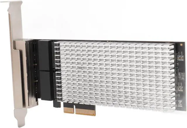 Alt view image 7 of 7 - SUNGOOYUE 2.5G High Speed Quad Port Ethernet Card for , Fast Data Transfer for Gaming, Streaming and Downloads for Desktops