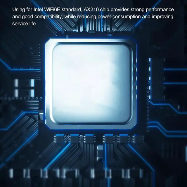 Alt view image 4 of 7 - WiFi Card, BT 5.2 Versi Stable Transmissi AX210 Chip Triple Band Beacon Wireless Internet Card, OFDMA Technology Multi Directional Transmissi for Win 11 for Win11