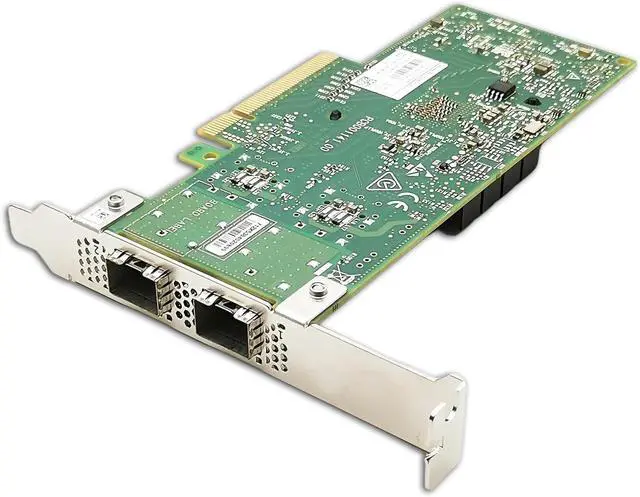 Alt view image 4 of 5 - 10G/25Gb Ethernet Network Card PCIE 3.0 X8 with CX4121A MCX4121A-ACAT ConnectX-4 LX 25GBE NIC Dual SFP28 Port LAN Card