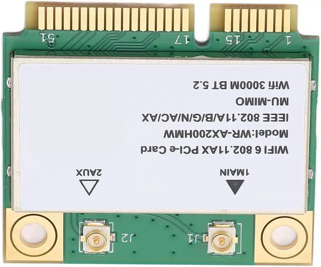 Alt view image 6 of 7 - Wireless Net Card, Support 2.4G/5G Dual Band, 574Mbps Transmissi Speed,Multi Threading Technology, High Efficiency Transmissi for Notebooks, Small Mainframes, All in One Machines