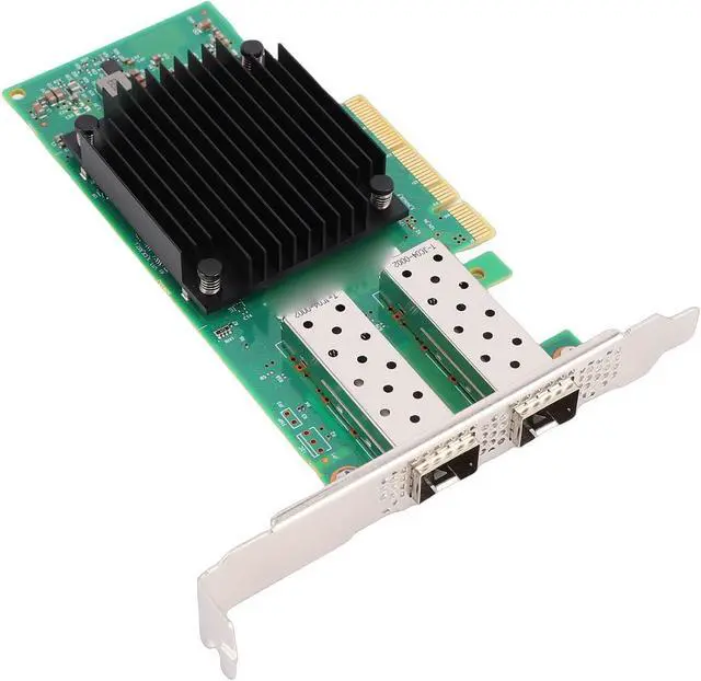 Alt view image 7 of 7 - PCI Express 3.0 X8 Network Card 2X 25G SFP28 Ports 2 Port Ethernet Network Card with ConnectX 5 EN Chip Set