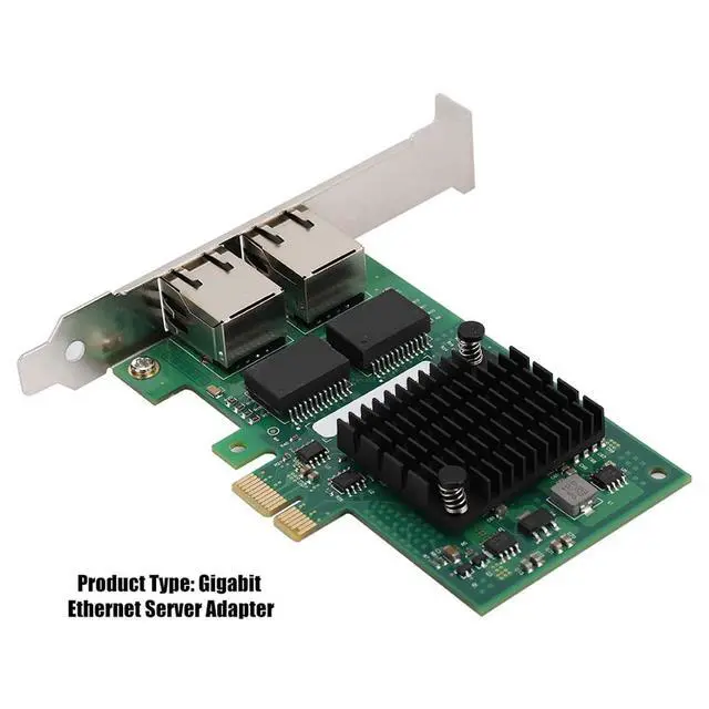 Alt view image 3 of 7 - HighPerformance I350AM2 Dual Port Gigabit Card, Plug and Play PCI Express Interface, Suitable for Engineers