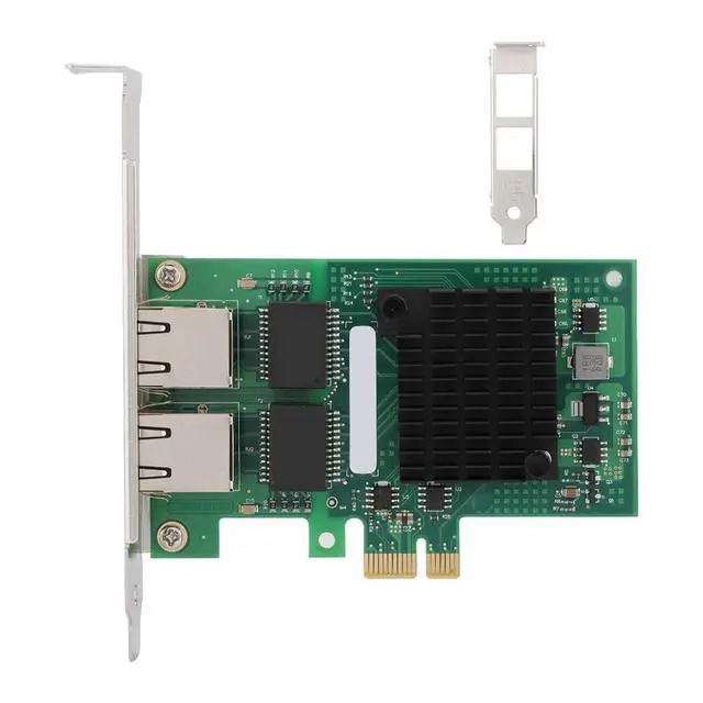 Alt view image 4 of 7 - HighPerformance I350AM2 Dual Port Gigabit Card, Plug and Play PCI Express Interface, Suitable for Engineers