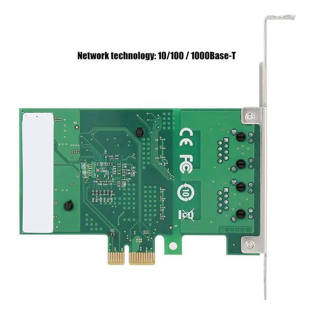 Alt view image 5 of 7 - HighPerformance I350AM2 Dual Port Gigabit Card, Plug and Play PCI Express Interface, Suitable for Engineers