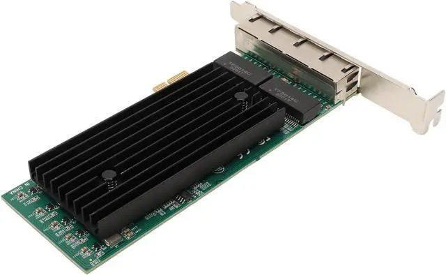 Alt view image 7 of 7 - PCIe Network Adapter 4 Port, Gigabit Ethernet Card, 10 100 1000Mbps RJ45 LAN Network Card, JL82576EB Controller, Compatible with 7 8 10 Server 2012 2016 Freebsd VMWare ESXi