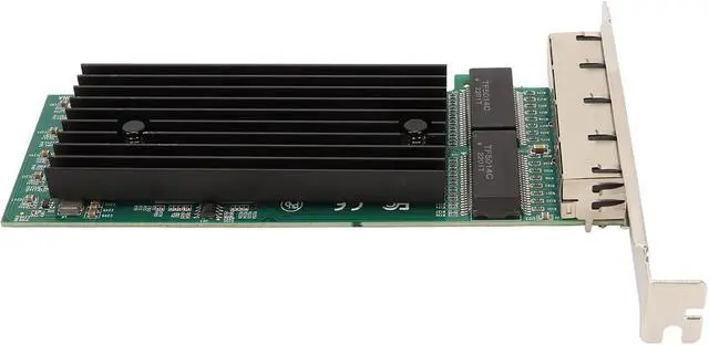 Alt view image 6 of 7 - PCIe Network Adapter 4 Port, Gigabit Ethernet Card, 10 100 1000Mbps RJ45 LAN Network Card, JL82576EB Controller, Compatible with 7 8 10 Server 2012 2016 Freebsd VMWare ESXi