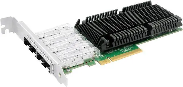 Main image of HSES1027PF-4SFP28 PCIe4.0 x8 Quad-Port 25G SFP28 Ethernet Network Adapter (E810)