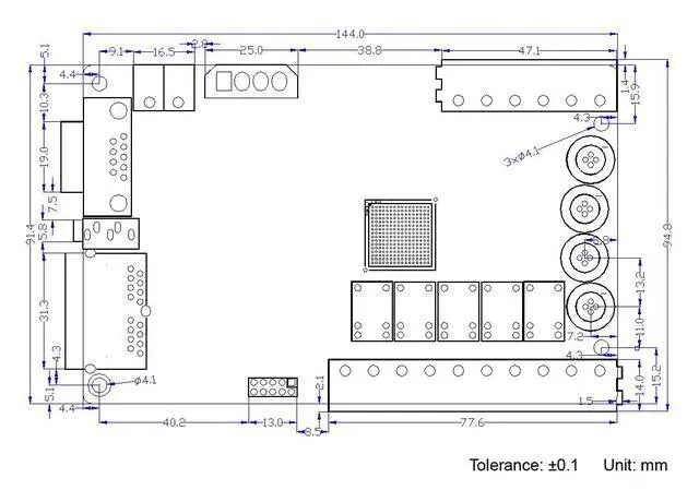 Alt view image 4 of 4 - MFN300 LED Screen Multi-Function Card MFN300