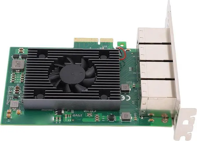 Alt view image 7 of 7 - CUIFATI 8 Port PCIe Ethernet Network Adapter Card, Gigabit RJ45 Copper Ports with Gold Plated Connectors, for VMWare Freebsd