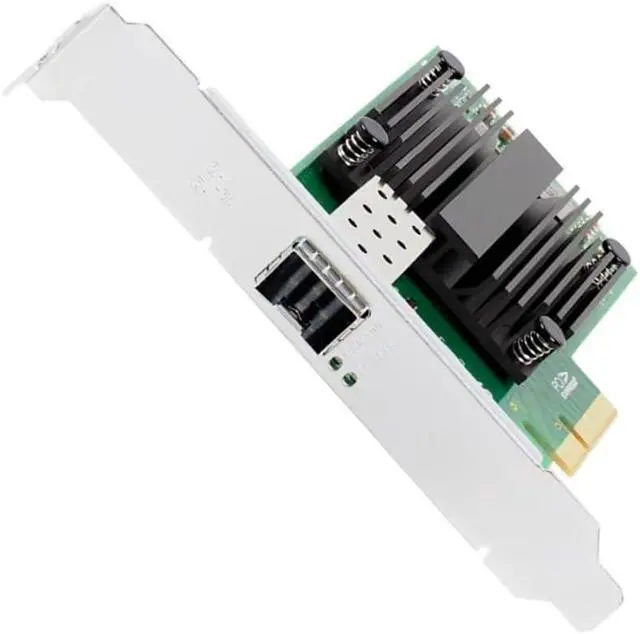 Alt view image 5 of 6 - 82599-1SFP/X520-DA1/E10G41BTDA PCIE2.0 X4 10G NIC Single Port Fiber Optic Server Network Card 82599EN Chip, Fine Workmanship, Green, 500702979