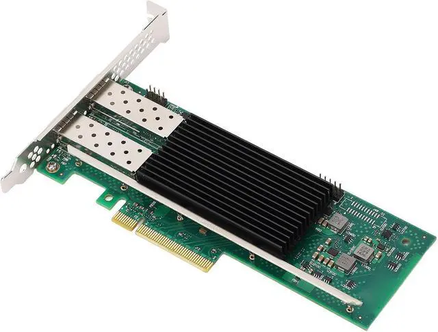 Alt view image 4 of 7 - PCI E 4.0 Network Card 25GbE 2 Port E810 XXVAM2 Chip Support RDMA Ethernet Network Adapter