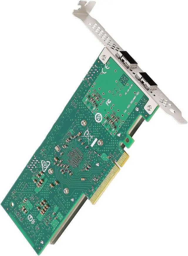 Alt view image 6 of 7 - PCI E 4.0 Network Card 25GbE 2 Port E810 XXVAM2 Chip Support RDMA Ethernet Network Adapter