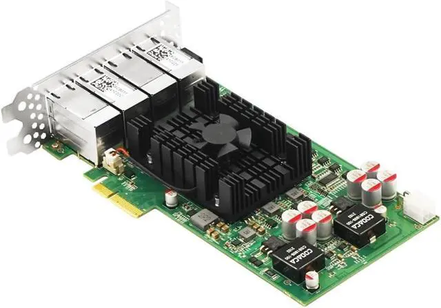 Alt view image 3 of 3 - PCIe x4 Eight-Port 802.3at PoE+ Gigabit Vision Frame Grabber Card(1 ntel I350)