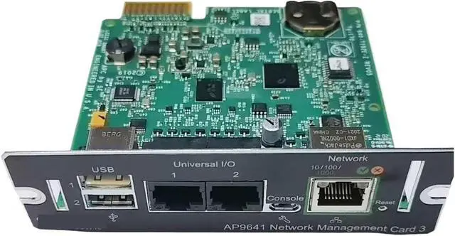 Alt view image 2 of 3 - AP9641 AP9641 UPS Network Management Card 3 NMC3 Gigabit Ethernet Monitoring Sealed Packaging