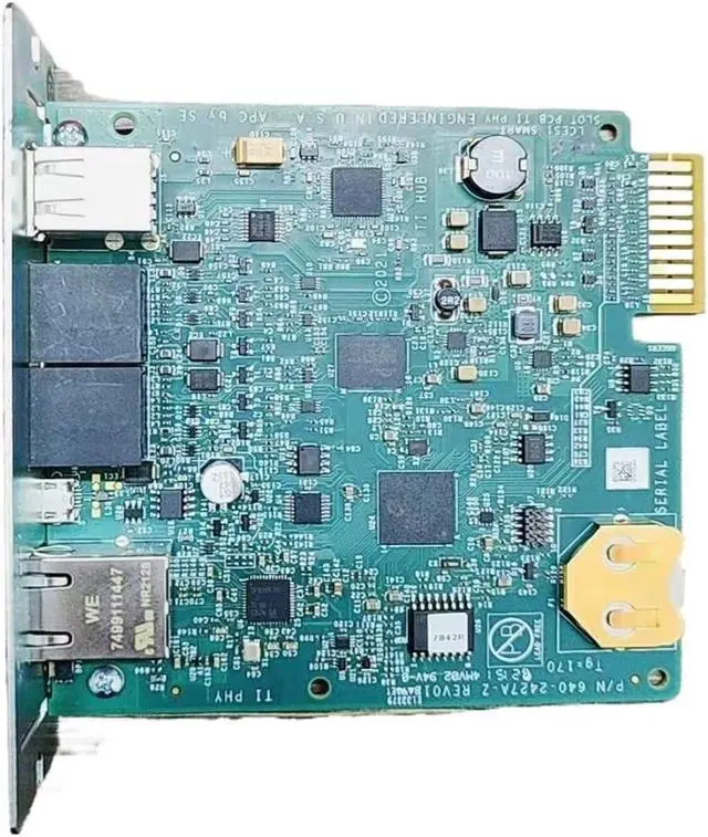 Alt view image 3 of 3 - AP9641 AP9641 UPS Network Management Card 3 NMC3 Gigabit Ethernet Monitoring Sealed Packaging