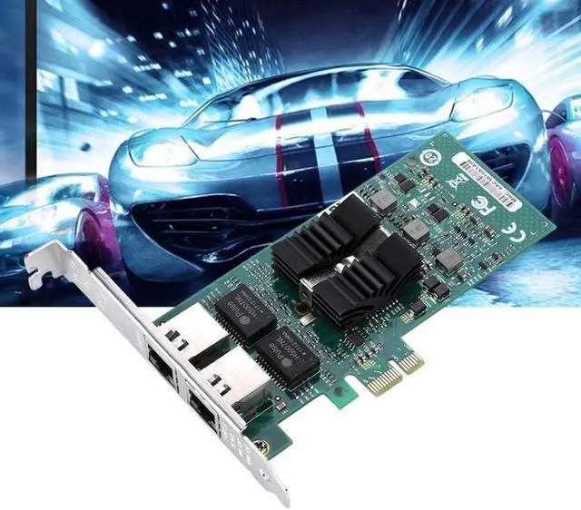 Alt view image 2 of 7 - for Gigabit PCI-e Port Network Adapter Card Desktop 1000Mbps Server NIC LED 2021 Hot Network Controller