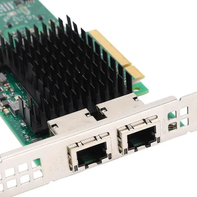 Alt view image 5 of 7 - Dual Port 10GbE RJ45 PCI E Ethernet Server Adapter Network Card, Ideal for Virtualization and Gaming