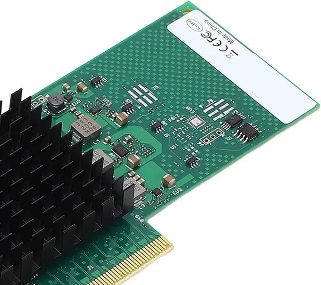 Alt view image 6 of 7 - Dual Port 10GbE RJ45 PCI E Ethernet Server Adapter Network Card, Ideal for Virtualization and Gaming