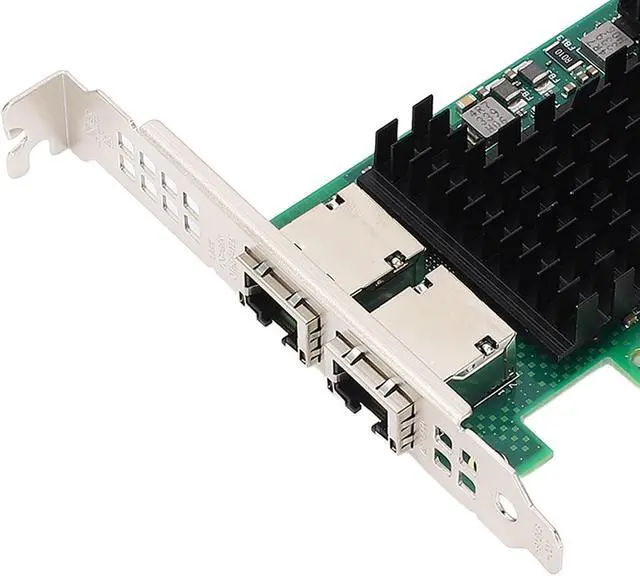 Alt view image 4 of 7 - Dual Port 10GbE RJ45 PCI E Ethernet Server Adapter Network Card, Ideal for Virtualization and Gaming