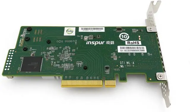 Alt view image 3 of 3 - LSI Broadcom SAS 9300-8i 8-Port 12Gb/s SATA+SAS PCI-Express 3.0 Low Profile Host Bus Adapter
