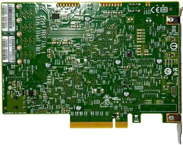 Alt view image 3 of 4 - SAS HBA Card Compatible with LSI 9300-16i IT Mode PCIe SATA Expansion Card, 16-Port 12Gbs PCIe 3.0 x8, SAS Expander Support, HBA Controller 4X SFF-8643 Internal, for ZFS TrueNAS unRAID NAS