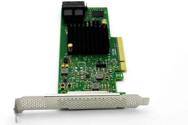 Alt view image 5 of 7 - PCIe x8 to 8-Port SAS/SATA3 Array Card PCIe 3.0 to 2 HD miniSAS (SFF-8643) Hard Drive Expansion Cards