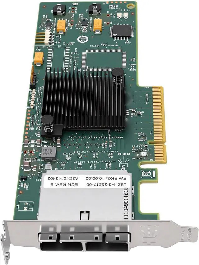 Alt view image 3 of 7 - Jiawu High Speed 8 Port HBA Controller Card for External Storage Expansion in Compact Rack Servers