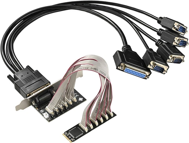 Main image of M+B Key to 232 Adapter Card 4port Expansion Card 232 Controller Card WCH384 Chip