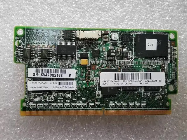 Alt view image 2 of 4 - P420i 1GB 1G 2G Cache for G8 P420 P222 Array FBWC RAID Controller Card 633542-001 633543-001(2G Cache)