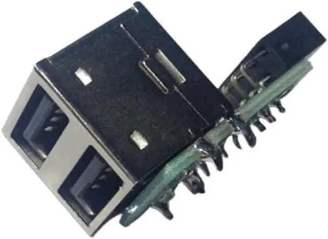 Alt view image 3 of 4 - Motherboard USB Expansion 9-pin Female Port to 2* USB2.0 Converter, Motherboard 9Pin Expansion Interface(1pc)