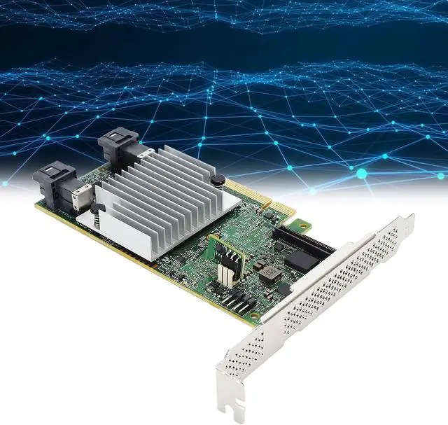 Alt view image 4 of 7 - PCI Controller Card, 8 Port 12Gbps SATA SAS PCI Express 3.0 X8 Expander Card for SAS3108 Chip, RAID Controller Card, Array Card, Manage Multiple Drives