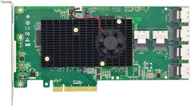 Main image of PCIe x8 to 24 Port 6Gb/s SAS Expander Card