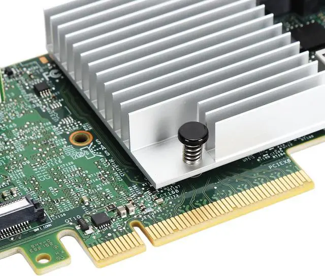 Alt view image 5 of 7 - RAID Controller Card, PCIE 3.0, PCIE 8X RAID Controller Card Array Card 8 Port 12Gbps SATA SAS PCI SATA SAS RAID Controller Cardfor SAS3108 Chip