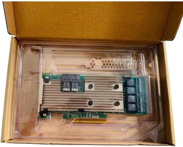 Alt view image 3 of 5 - 9305-24i 12Gbps SAS-3 (Broadcom LSI SAS3324 chip PCIe x8 HBA IT Mode ZFS TrueNAS Unraid