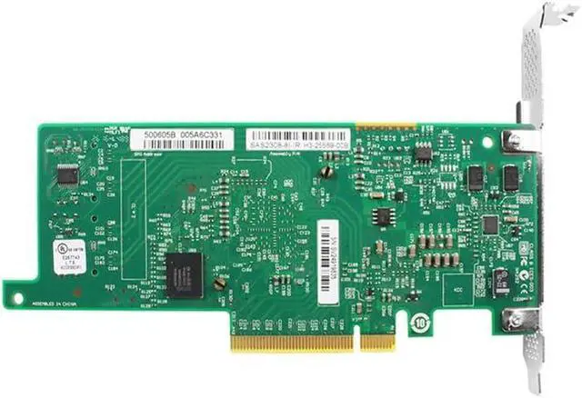 Alt view image 2 of 6 - 8 Port PCIe x8 to SFF-8087 6Gb/s RAID Card SAS 2308 Controller-Compatible for SAS 9271-8I