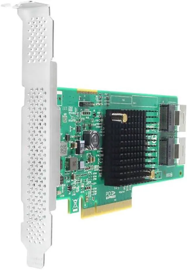 Alt view image 5 of 6 - 8 Port PCIe x8 to SFF-8087 6Gb/s RAID Card SAS 2308 Controller-Compatible for SAS 9271-8I
