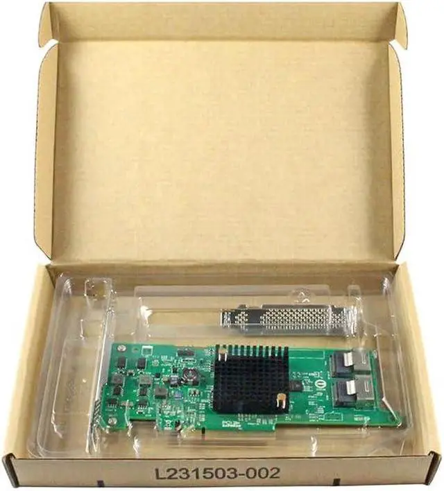 Alt view image 6 of 6 - 8 Port PCIe x8 to SFF-8087 6Gb/s RAID Card SAS 2308 Controller-Compatible for SAS 9271-8I
