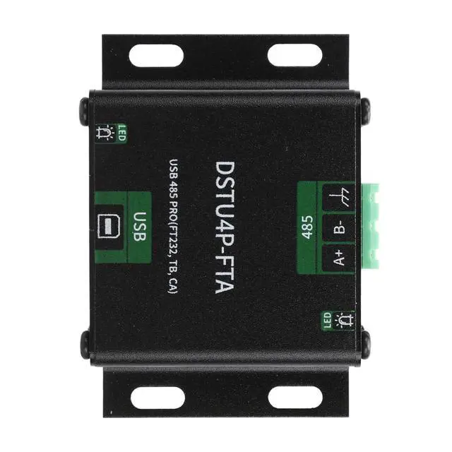Alt view image 4 of 7 - USB to PRO Serial Port Module, FT232 SP3485 Industrial Grade Chip, Isolated Interconverter with Aluminum Alloy, 508mm. Terminal for Industrial Control Equipment